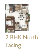 2 BHK North facing for Abhee celestialcity  gunjur apartments