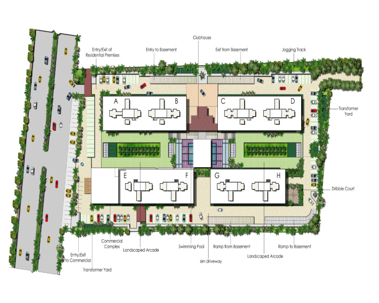 Ceasers place master plan 