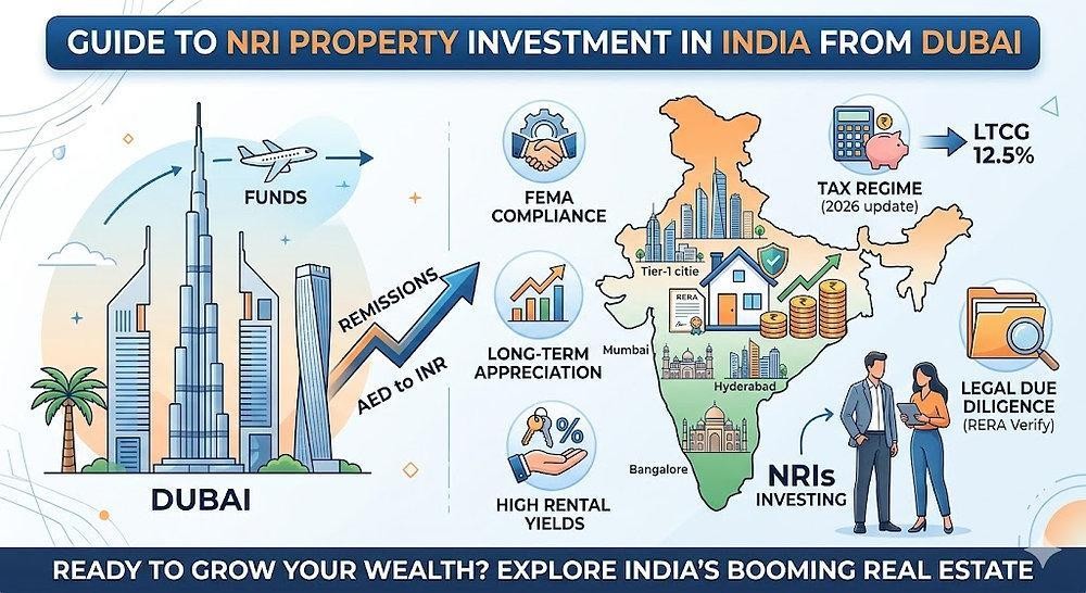 NRI propert investment India from Dubai